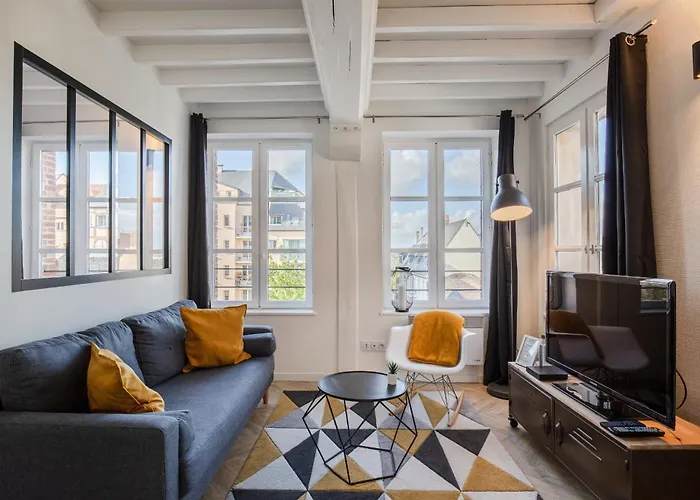 Le Temps De Vivre - Center - Closed Garage * Honfleur