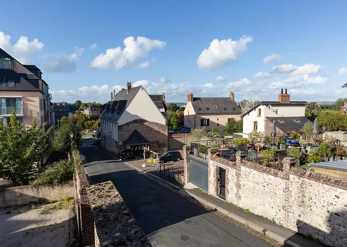 Le Temps De Vivre - Center - Closed Garage Apartmán Honfleur